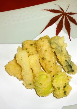 絶品！春野菜の香草チーズ天ぷら-レシピのメイン写真