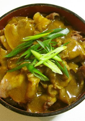 究極！男の豚カレー丼-レシピのメイン写真