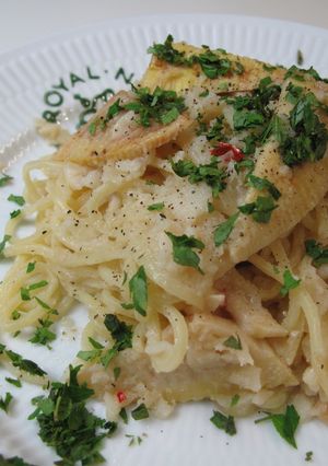 筍のぺペロンチーノパスタ -レシピのメイン写真