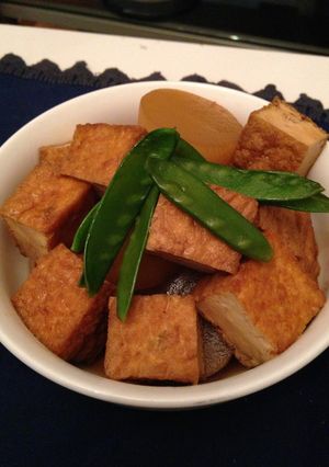節約だけどたっぷり！大根と厚揚げの煮物-レシピのメイン写真