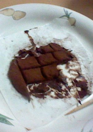 板チョコ1枚で簡単生チョコ-レシピのメイン写真