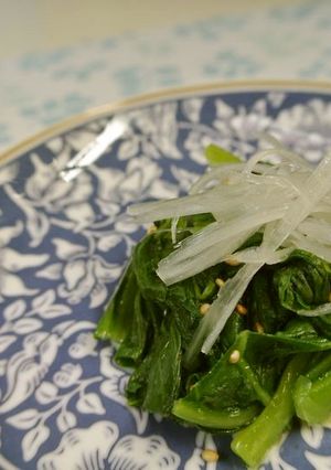 青梗菜のナムル~レンジで簡単~-レシピのメイン写真