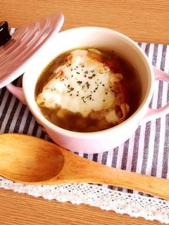 簡単オニオンスープ-レシピのメイン写真