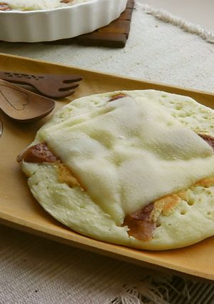 パンケーキミックスで簡単朝食♬-レシピのメイン写真