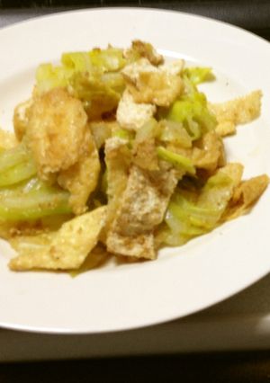 油揚げとキャベツの胡麻和え-レシピのメイン写真
