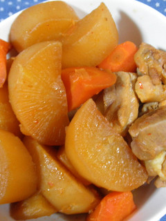 豆板醤で!大根の煮物-レシピのメイン写真