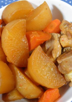 豆板醤で！大根の煮物-レシピのメイン写真