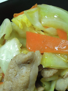 キャベツと豚肉のバタぽん炒め-レシピのメイン写真