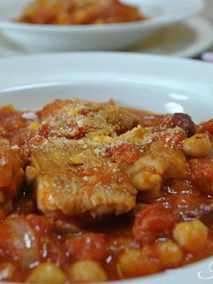 鶏肉のサラダ豆のトマト煮-レシピのメイン写真