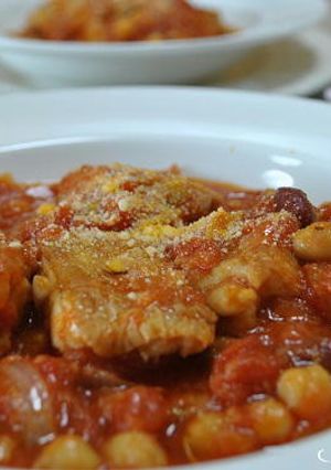鶏肉のサラダ豆のトマト煮-レシピのメイン写真
