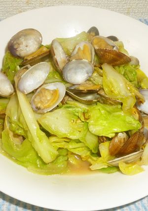 パパのアサリキャベツ（5）-レシピのメイン写真