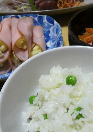 塩麹入り！ふっくらマメ御飯-レシピのメイン写真