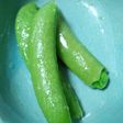 スナップえんどうの柚子胡椒炒め