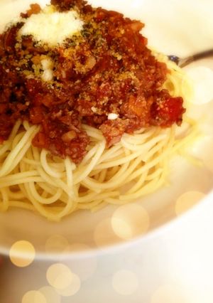 〘簡単〙ワンランク上のミートスパゲティ-レシピのメイン写真