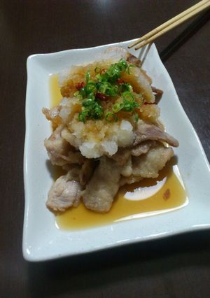 豚肉の大根おろしがけ-レシピのメイン写真