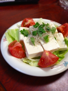 豆腐とじゃこのサラダ-レシピのメイン写真