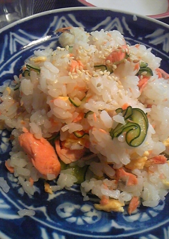 鮭と鶏そぼろのちらし寿司-レシピのメイン写真