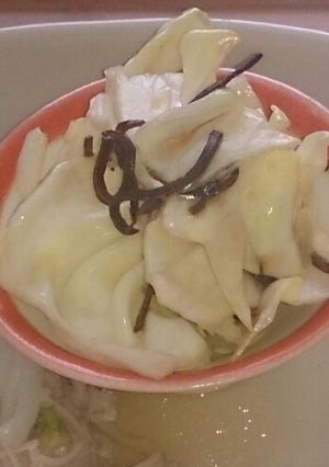 昆布キャベツ-レシピのメイン写真