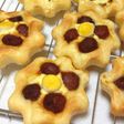 ミートボール&うずら卵パン