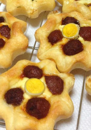 ミートボール＆うずら卵パン-レシピのメイン写真