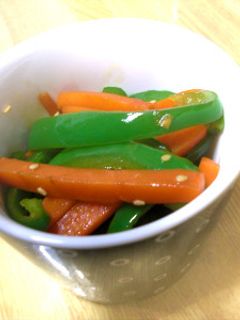 ピーマンとにんじんのきんぴら-レシピのメイン写真