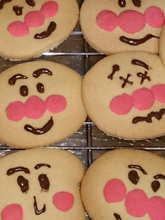 簡単アンパンマンクッキー-レシピのメイン写真