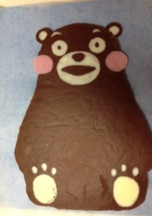 くまモンチョコプレート-レシピのメイン写真