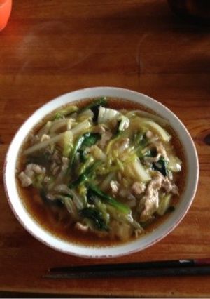 中華風肉そば-レシピのメイン写真