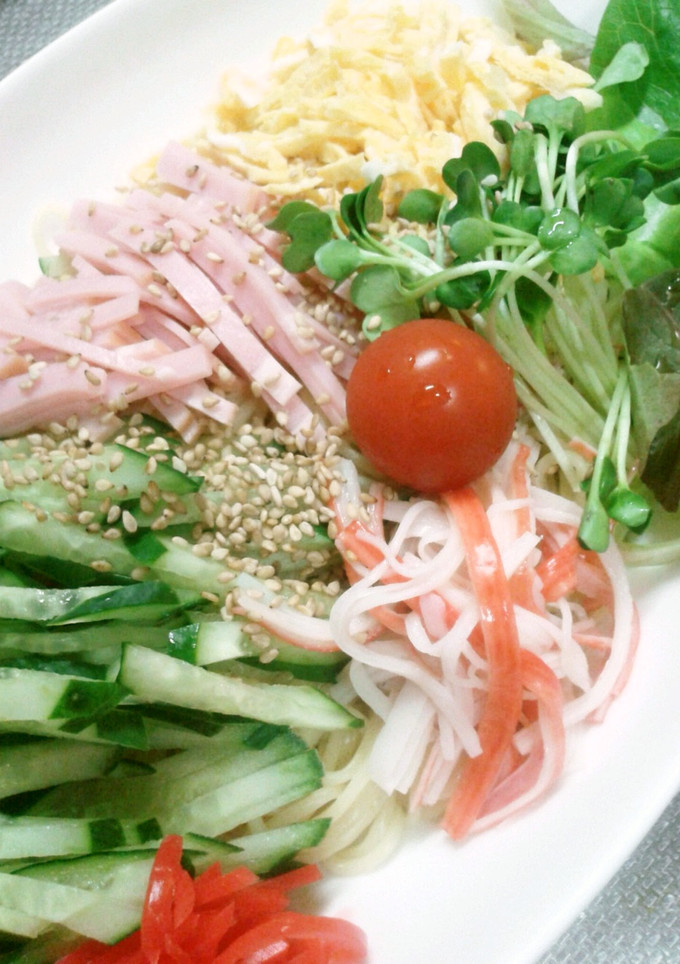 冷やし中華が食べたい♪（たれの作り方）-レシピのメイン写真