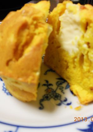 変わり種マフィン♥チーズインカレー♥-レシピのメイン写真