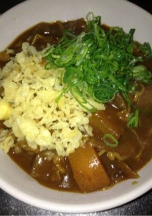 天カスがキメテ！美味しいカレーうどん-レシピのメイン写真