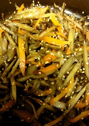 常備菜きんぴらごぼう → ごぼうサラダ-レシピのメイン写真