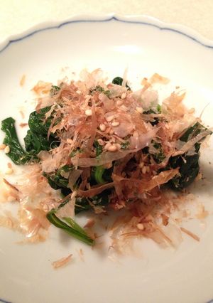 ほうれん草おひたし　青じそ風味　超簡単-レシピのメイン写真