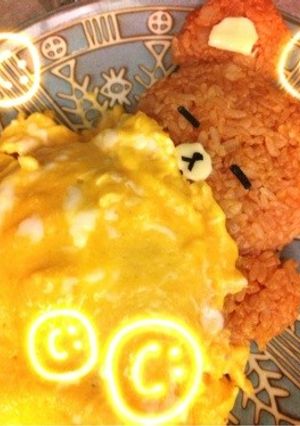 リラックマ♡オムライス-レシピのメイン写真