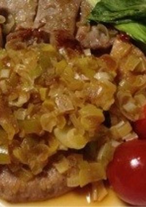 パリパリ豚ロースのねぎソースがけ-レシピのメイン写真