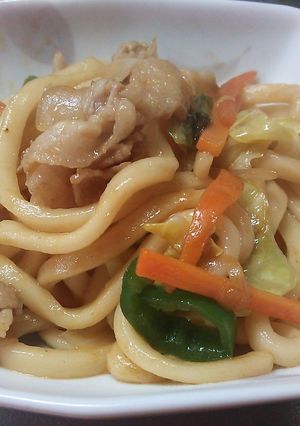 パパッと簡単☆焼きうどん-レシピのメイン写真