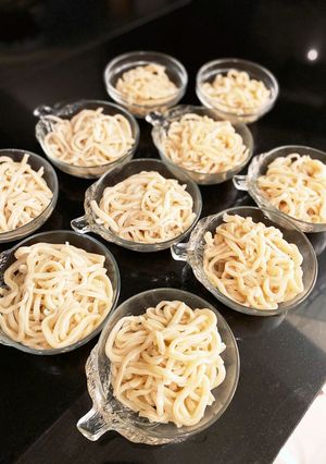 海外で作る冷凍うどん-レシピのメイン写真