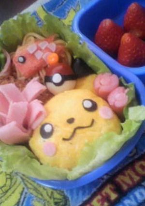 ☆保育士が作るキャラ弁☆ピカチュウ-レシピのメイン写真