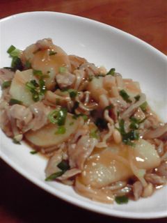 豚肉と長芋のオイスター炒め-レシピのメイン写真