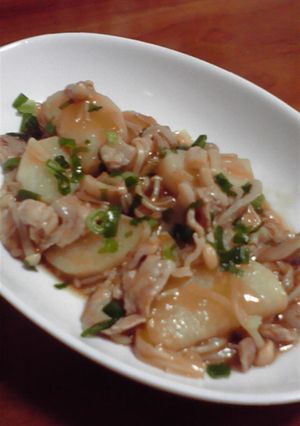 豚肉と長芋のオイスター炒め-レシピのメイン写真