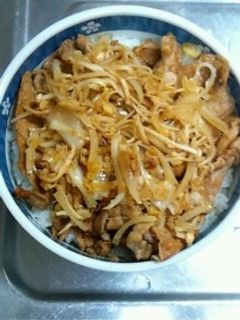 豚スライス【しょうが焼き丼】-レシピのメイン写真