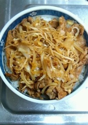 豚スライス【しょうが焼き丼】-レシピのメイン写真
