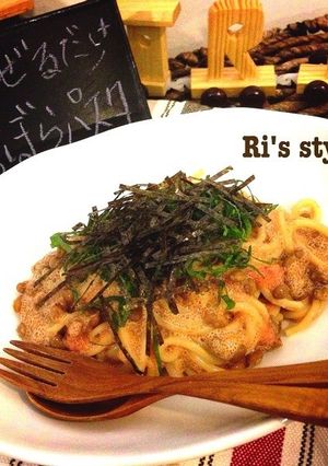 混ぜるだけタラコパスタ-レシピのメイン写真
