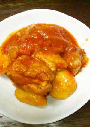 鶏もも肉のトマトシチュー-レシピのメイン写真