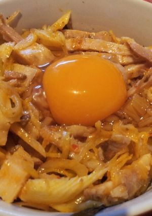 甘辛☆なめ茸ネギチャー丼☆-レシピのメイン写真