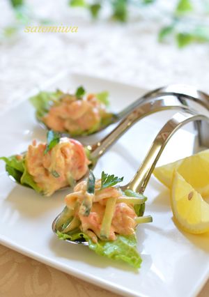 簡単おつまみ☆くり~むキムチーず♪-レシピのメイン写真