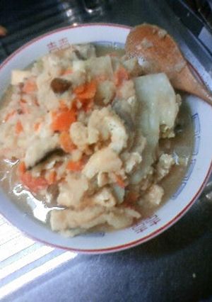 春キャベツ入りオカラ煮-レシピのメイン写真