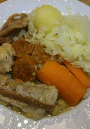 本格コシード(スペイン雛豆の煮込み料理)-レシピのメイン写真