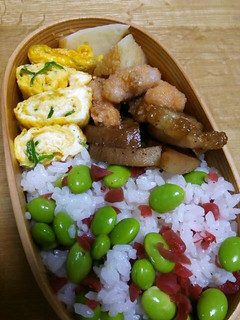 枝豆と小梅のご飯-レシピのメイン写真
