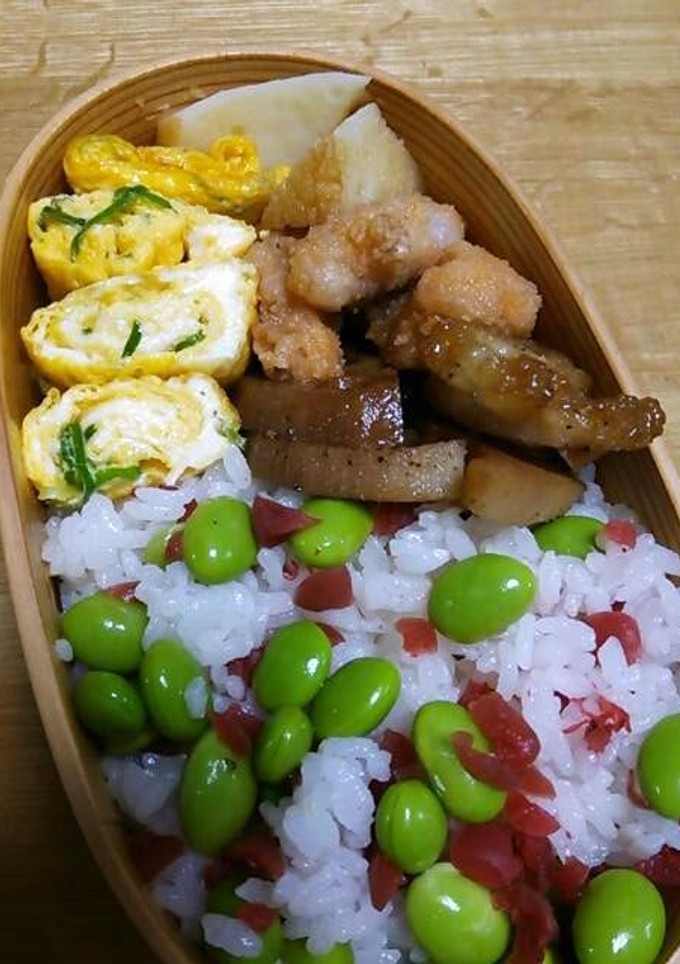 枝豆と小梅のご飯-レシピのメイン写真